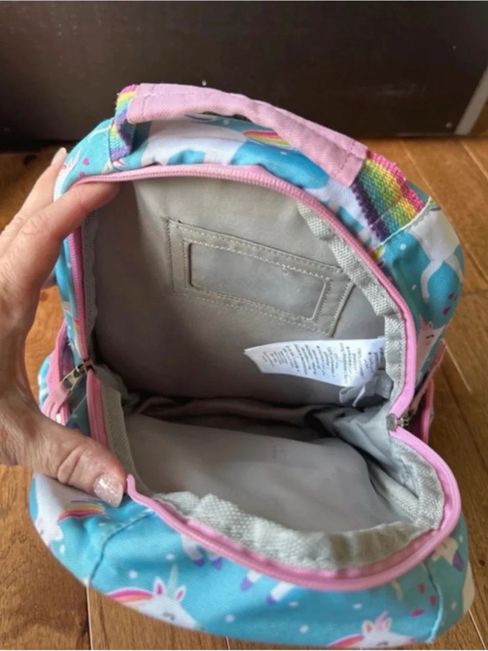 Pottery Barn Kids Unicorn Mini Backpack and Lunch Bag Set - Pink & Turquoise
